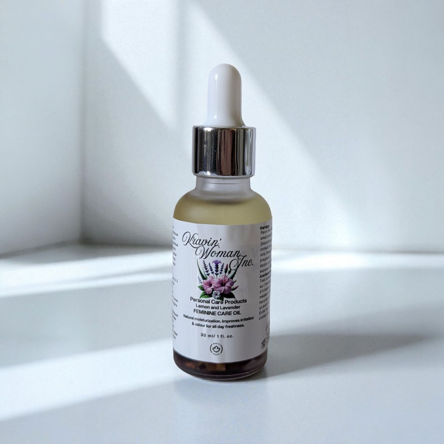 Lemon and Lavender Feminine Care Oil